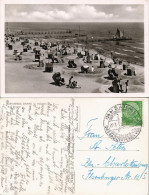 Ansichtskarte Dahme (Holstein) Strandleben - Segelboot Gel. Sonderstempel 1955 - Other & Unclassified