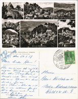 Lindenfels (Bergstraße) Mehrbildkarte Mit Ansichten Der Perle D. Odenwaldes 1957 - Autres & Non Classés