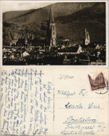 Ansichtskarte Freiburg Im Breisgau Stadt Vom Flughafen 1938 - Freiburg I. Br.