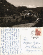 Ansichtskarte Lauenstein-Ludwigsstadt Panorama Mit Burg 1966 - Other & Unclassified