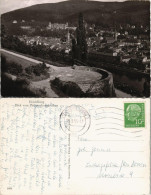 Ansichtskarte Heidelberg Blick Vom Philosophengärtchen 1955 - Heidelberg