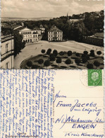 Ansichtskarte Coburg Panorama-Ansicht Schloßplatz Mit Landes-Theater 1959 - Coburg