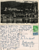 Ansichtskarte Heidelberg Stadt Und Rheinschiffe 1961 - Heidelberg