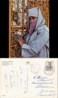 Marokko Allgemein Jeune Citadine MAROC PITTORESQUE Frau Mit Schleier 1972 - Autres & Non Classés