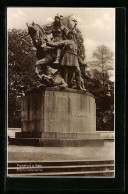 AK Frankfurt A. M., Blick Auf Bismarckdenkmal  - Frankfurt A. Main