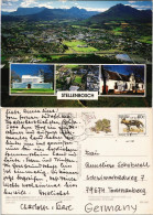 Stellenbosch Mehrbildkarte Ortsansichten, Multi-View Postcard South Africa 1988 - Afrique Du Sud