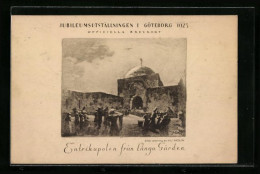 AK Göteburg, Jubileumsutställingen 1923, Entrékupolen Fran Langa Garden  - Exposiciones