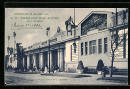AK Milano, Esposizione Di Milano 1906, Padiglione Dell` Austria  - Exhibitions