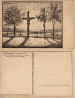 Postcard Langewiese-Osek Dlouhá Louka Ossegg Höhenwege 1928 - Czech Republic
