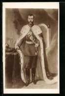 AK Nikolaus II., Portrait Des Zaren Von Russland  - Familias Reales