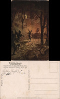 Ansichtskarte  Militaria WK1 Erstürmung Stimmungsbild 1915 - Guerra 1914-18