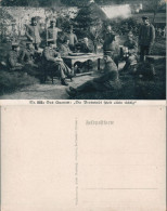 Das Quartett: "Die Die Brotwinsel Spielt Allein Richtig" 1917 - War 1914-18