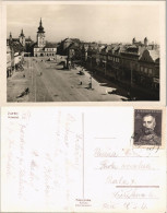 Postcard Saaz (Eger) Žatec Náměstí/Marktplatz 1938 - Repubblica Ceca
