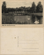 Postcard Stolp Słupsk Brücke Neumannaue 1934 - Pommern