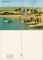 Eilat אילת Eilat, Partial View, Teilansicht Mit Booten Am Strand 1975 - Israele
