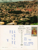 Postcard Nazareth Stadt City Panorama Stadtteilansicht 1972 - Israele