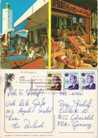 Postcard Agadir Einheimischer Markt Markthändler Marchands Tapis 1975 - Agadir