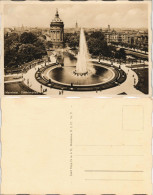 Ansichtskarte Mannheim Friedrichsplatz, Wasserturm, Wasserspiele 1920 - Mannheim