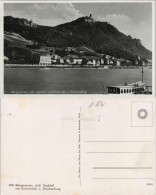 Königswinter Südl. Stadtteil Mit Drachenfels U. Drachenburg 1930 - Königswinter