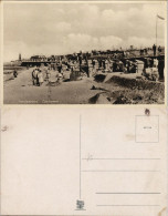 Ansichtskarte Cuxhaven Strandleben, Kugelbake 1931 - Cuxhaven