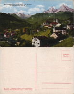Berchtesgaden Panorama Mit Watzmann (2713 M) Und Schönfeldspitze (2651 M) 1920 - Berchtesgaden