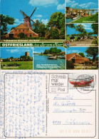 .Niedersachsen Mehrbildkarte Mit Mühle, Bauernhof, Störtebeker-Turm Uvm. 1980 - Autres & Non Classés