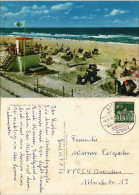 Ansichtskarte List Auf Sylt Strand Partie Nordsee 1970 - Other & Unclassified