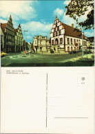 Ansichtskarte Bad Salzuflen Giebelhäuser U. Rathaus, Strassen Kreuzung 1970 - Bad Salzuflen