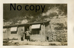 4 PHOTOS FRANCAISES - CANTONNEMENT TELEPHONISTE ET PANORAMA SUR VIENNE LA VILLE PRES DE MALMY MARNE GUERRE 1914 1918 - War, Military