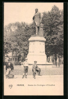 AK Namur, Statue Du Géologue D`Omalius  - Namur