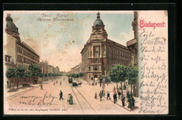 Lithographie Budapest, Waitzner Boulevard  - Ungheria