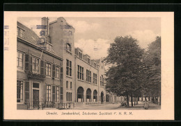 AK Utrecht, Janskerhof, Studenten Societeit P. H. R. M.  - Utrecht