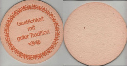 5006337 Bierdeckel Rund - Gastlichkeit Mit Guter Tradition - Sotto-boccale