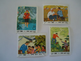 CHINA MNH SET 4  1973 COUNTRY  DOCTORS - Altri & Non Classificati