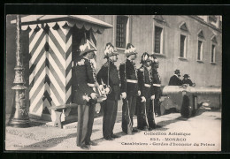 AK Monaco, Carabiniers, Gardes D`honneur Du Prince  - Sonstige & Ohne Zuordnung