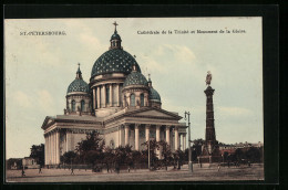 AK St. Petersburg, Cathédrale De La Trinité Et Monument De La Gloire  - Russie