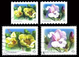 Canada (Scott No.2622-25 - Magniolias) (o)  (2) - Usados