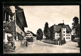 AK Turbenthal, Strassenpartie Am Schloss  - Sonstige & Ohne Zuordnung