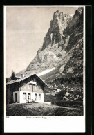 AK Grindelwald, Hotel Lauchbühl Zur Enge Am Fusse Des Wetterhorns  - Grindelwald