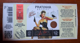 CRAFT BEER LABEL/BEAUTIFUL WOMAN PIN UP #002 - Bière