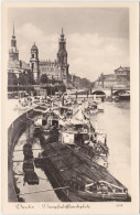 Ansichtskarte Innere Altstadt-Dresden Dampferanlegestelle 1959 - Dresden