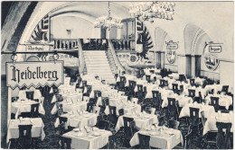 Chicago "The Windy City" Old Heidelberg Inn, Near State Street/Restaurant Heidelberg - Innen 1920  - Autres & Non Classés