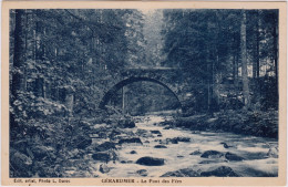 Gerdsee Gérardmer Pont De Vologne, Le Pont Des Fées/Volognebrücke, Feenbrücke 1926 - Gerardmer