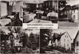 Grünberg-Augustusburg Erzgebirge Grünberg/Erzgebirge - Erholungsheim "Käthe Kollwitz" 1983  - Augustusburg