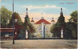 Ansichtskarte Leipzig Palmgarten - Eingang 1915  - Leipzig