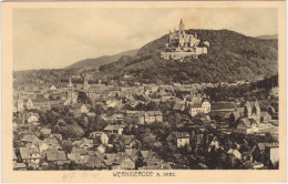 Ansichtskarte Hasserode-Wernigerode Panorama Mit Schloß 1929 - Autres & Non Classés