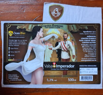 CRAFT BEER LABEL/BEAUTIFUL WOMAN PIN UP #005 - Bière