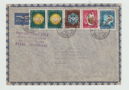 Olympic Games In St.Moritz 1948: Cover Posted From The American Assistant Military Attache Franked W/Olympic Stamps Pos - Inverno1948: St-Moritz