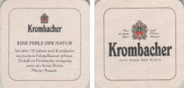 5002362 Bierdeckel Quadratisch - Perle Der Natur - Krombacher - Sous-bocks