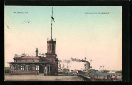 AK Wilhelmshaven, Signalstation II. Einfahrt  - Wilhelmshaven